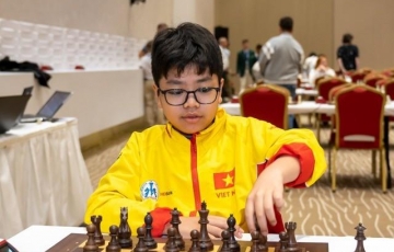 Đầu Khương Duy và Trần Hoàng Bảo An giành hai Huy chương Vàng cờ chớp tại giải trẻ thế giới 2025