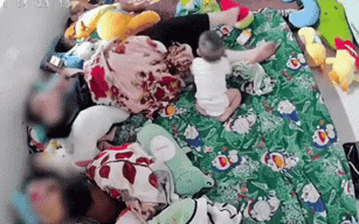 Bảo mẫu ở Tiền Giang bạo hành bé gái: Mẹ phát hiện nhờ camera