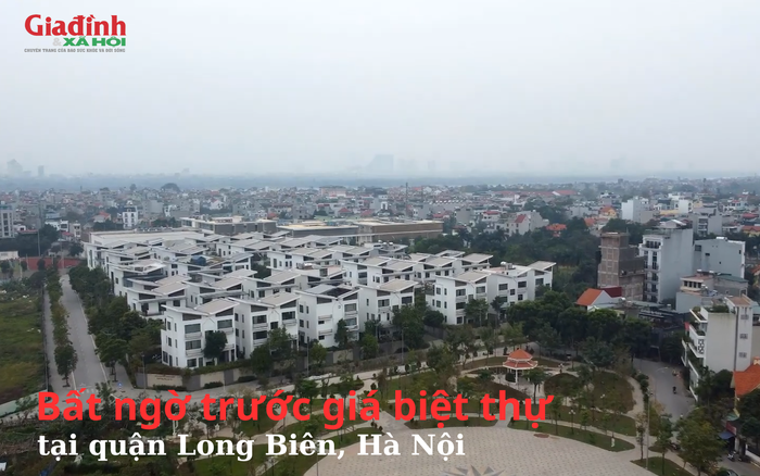 Giá biệt thự tại quận Long Biên, Hà Nội tăng vọt vào năm 2025