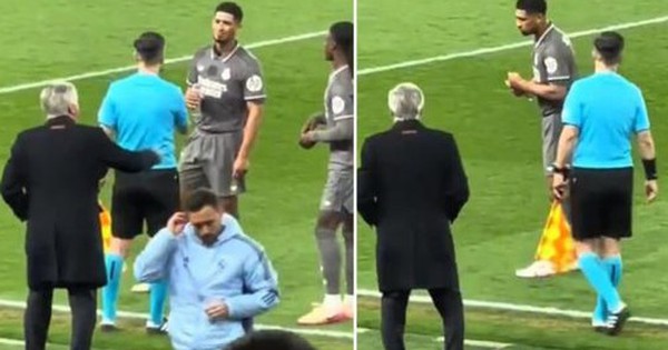 Bellingham gây bão dư luận vì thái độ bất mãn với HLV Ancelotti trong trận thua Arsenal