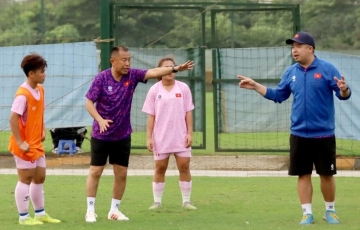 Okiyama Masahiko Quyết Tâm Dẫn Dắt U17 Nữ Việt Nam Đánh Bại Thái Lan Trong Trận Ra Mắt