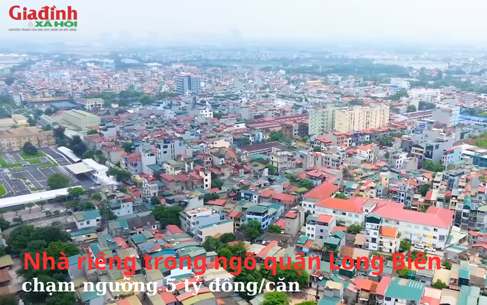 Giá Nhà Riêng Trong Ngõ Quận Long Biên Đột Phá Ngưỡng 5 Tỷ Đồng