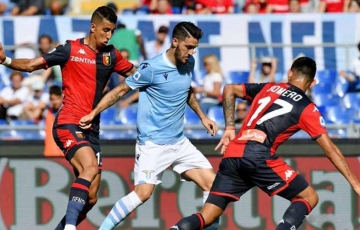 Lazio Chiếm Ưu Thế Trước Genoa Trong Trận Đấu Quan Trọng Tại Serie A