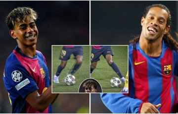 Lamine Yamal Tỏa Sáng Với Pha Đi Bóng Đỉnh Cao Như Ronaldinho Trước Dortmund