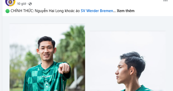 Trò đùa Cá tháng Tư: Hai Long 'khoác áo' Werder Bremen gây xôn xao
