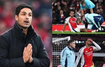 Arsenal Đối Mặt Thử Thách Lớn Khi 7 Trụ Cột Vắng Mặt Trước Trận Tứ Kết C1 Với Real Madrid