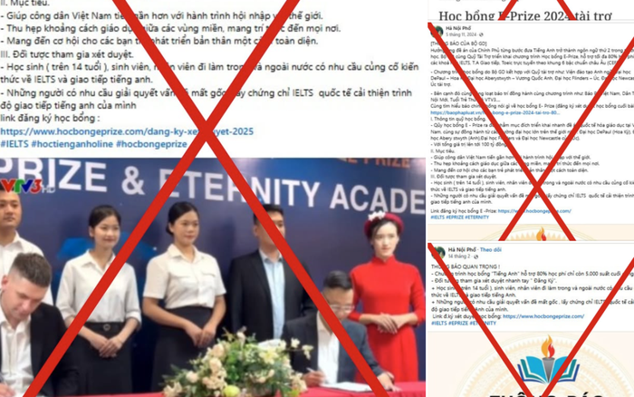Cảnh Báo: Bộ Giáo dục và Đào tạo Phủ Nhận Các Chương Trình Học Bổng Tiếng Anh Giả Mạo