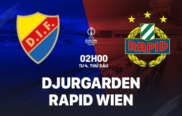 Dự Đoán Trận Hòa Giữa Djurgarden và Rapid Wien tại Tứ Kết Conference League