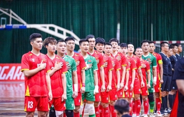Đội tuyển futsal Việt Nam được ca ngợi là một trong những đội mạnh nhất châu Á