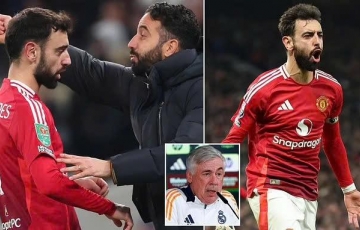 HLV Amorim Quyết Định Bruno Fernandes Sẽ Ở Lại Manchester United