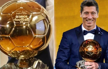Tin đồn trao lại Quả bóng vàng 2020 cho Lewandowski chỉ là trò đùa cá tháng tư