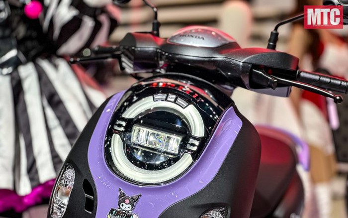 Honda Scoopy Kuromi 110cc: Sự kết hợp hoàn hảo giữa phong cách hoài cổ và công nghệ hiện đại